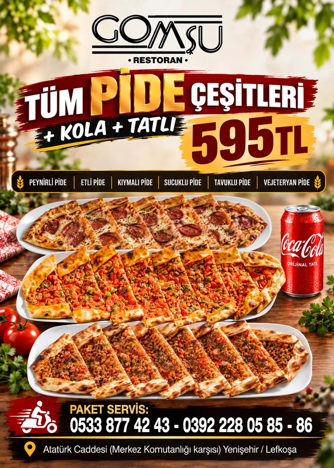 Gomşu’da Lezzet Sofraya, Muhabbet Yanına Gelir.